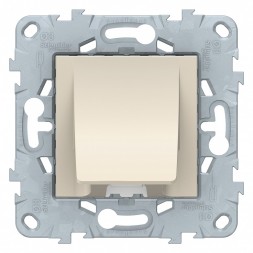 Вывод кабеля Schneider Electric Unica Studio Бежевый 16 А NU586244