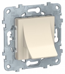 Вывод кабеля Schneider Electric Unica Studio Бежевый 16 А NU586244