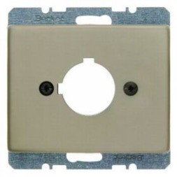 Центральная панель Berker R.1 Berker Arsys светло-бронзовый металл для сигнального и контрольного устройства диаметром 225 мм 10710101