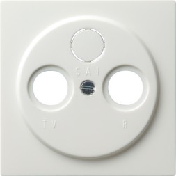 Накладка антенной розетки Gira S-color Белый 086940