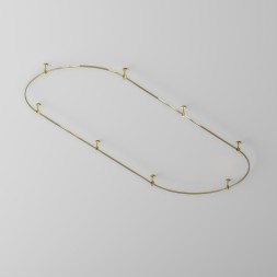 Шинопровод накладной/подвесной Technical TRX154-2SR-D1200-BS