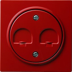 Накладка телефонной розетки Gira S-color Красный 066243