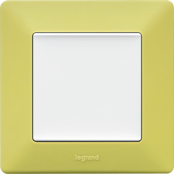 Рамка Legrand Valena Life Лайм 1-постовая 754081