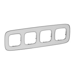 Рамка Legrand Valena Allure Зеркало 4 поста 754424