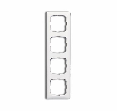 Рамка ABB Reflex SL Альпийский белый 4 поста для кабель-каналов 2CKA001725A1497 2514-214K-102