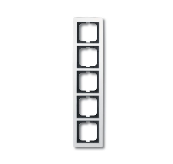 Рамка ABB Solo Альпийский белый 5 постов 2CKA001754A4113 1725-84