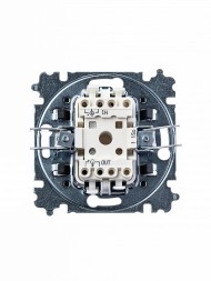 Выключатель ABB Levit жемчуг / ледяной одноклавишный 2CHH590145A6068 3559H-A01445 68W