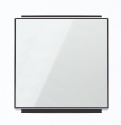 Клавиша ABB Sky Стекло белое для 1-клавишных выключателей/переключателей/кнопок 2CLA850100A2101 8501 CB