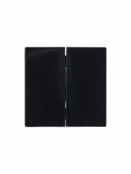 Клавиша ABB антрацит для 2-клавишных выключателей/переключателей/кнопок 2CKA001751A2930 1785-81