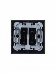 Клавиша ABB антрацит для 2-клавишных выключателей/переключателей/кнопок 2CKA001751A2930 1785-81