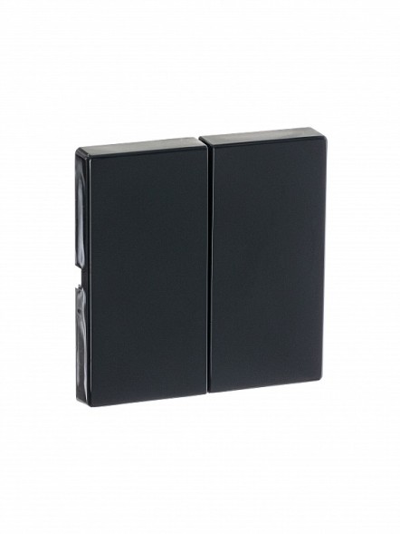 Клавиша ABB антрацит для 2-клавишных выключателей/переключателей/кнопок 2CKA001751A2930 1785-81