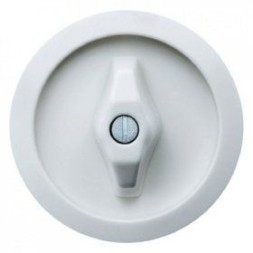 Центральная панель Berker 1930 полярная белизна, с блеском с ручкой 1647