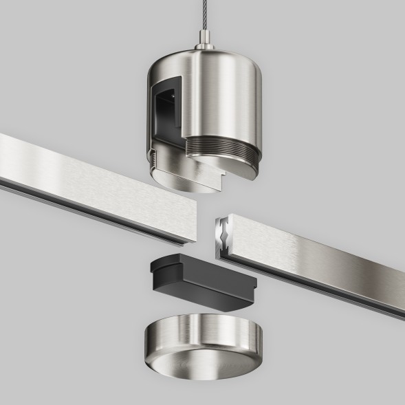 Комплектующие для систем освещения с токоведущими элементами Technical TRA157SW-IPC1-PT