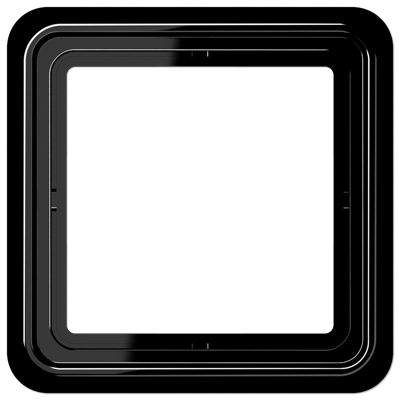 Рамка Jung CD 500 Черный 1 пост CD581SW