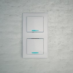 Переключатель Schneider Electric Sedna белый 2 напр с подсветкой SDN1500221