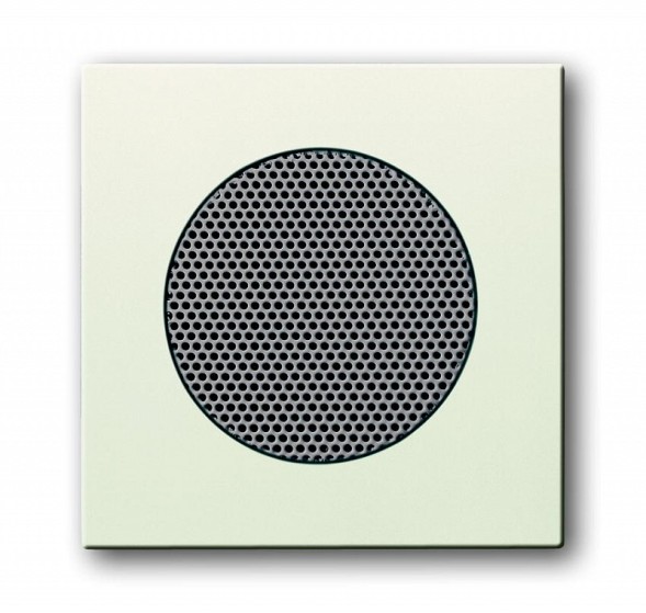 Плата центральная (накладка) ABB Basic 55 chalet-white для для громкоговорителя 8223 U 2CKA008200A0164 8253-96-507