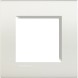 Рамка Bticino LivingLight Квадрат Белый двухмодульная LNA4802BI