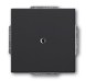 Заглушка с суппортом ABB Future антрацит 2CKA001710A3612 1742-81