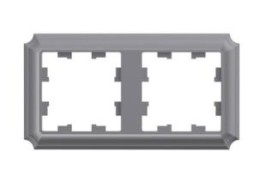 ATN100902 2-постовая РАМКА СТАЛЬ, AtlasDesign Antique Schneider Electric