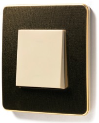 Рамка Schneider Electric Unica Studio Metal Золото / Бежевый 1 пост NU280260