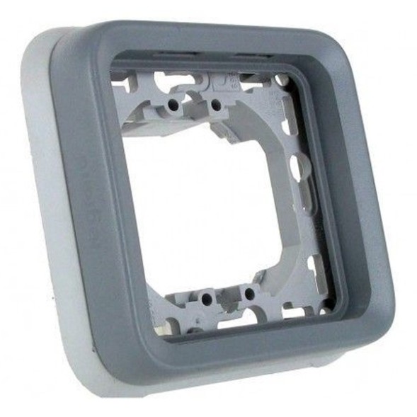 Рамка 1 пост Legrand Plexo серый скрытого монтажа IP55 069681