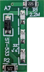 AB4741 Синий светодиод 230V для основных механизмов переключатели