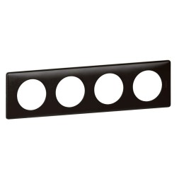 Рамка Legrand Celiane Металлик Карбон 4 поста 068984