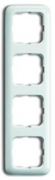 Рамка ABB Reflex SL Альпийский белый 4 поста 2CKA001725A1543 2514-214-500
