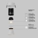 Встраиваемый светильник Technical DL117-15W-2.7K-W