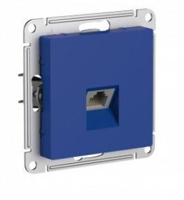ATN001183 Atlasdesign РОЗЕТКА компьютерная RJ45, кат. 5Е, механизм Аквамарин Schneider Electric