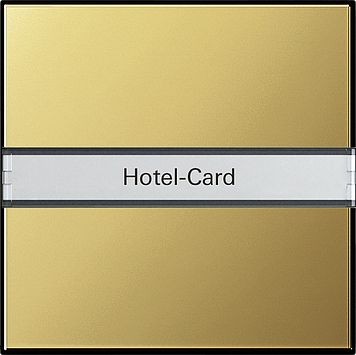 Выключатель для карт Gira Латунь используемых в отелях 0140604