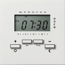 Радиотермостат Gira F100 Белый с таймером 1186112