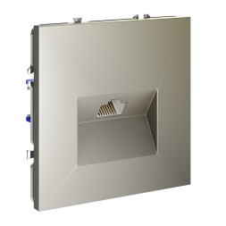 Розетка компьютерная встраиваемая VOLTUM S70 RJ45 кат.6, (шелк)