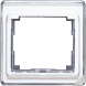 Рамка Jung SL 500 Серебро 1 пост SL581SI