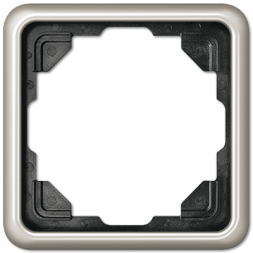 Рамка Jung CD 500 Платина 1 пост CD581PT