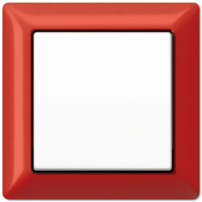 Рамка Jung AS 500 Красный глянцевый 1 пост AS581GLRT