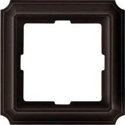 Рамка Merten Antik Коричневый 1 пост MTN4010-4715