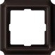 Рамка Merten Antik Коричневый 1 пост MTN4010-4715