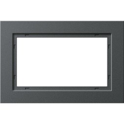 Рамка Gira E2 Антрацит 1,5-постовая 100123