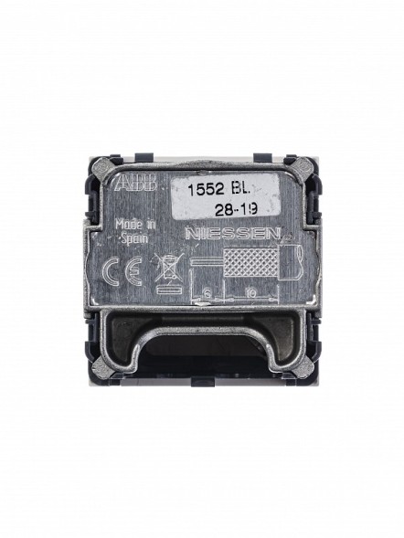 Розетка TV-R-SAT ABB Zenit альпийский белый 1очная с накладкой 2CLA225130N1101 N2251.3 BL