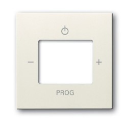 Плата центральная (накладка) ABB Basic 55 chalet-white для механизма цифрого FM-радио 8215 U 2CKA008200A0163 8252-96-507