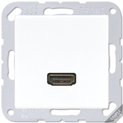 Плата Jung SL серия слоновая кость HDMI MAA1112