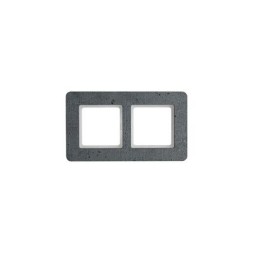 Рамка Berker Q.7 Бетон 2 поста 10126020