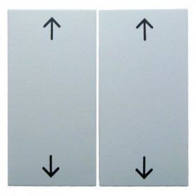 Клавиши Berker S.1 полярная белизна, с блеском с оттиском &quot;Стрелки&quot; 16448989