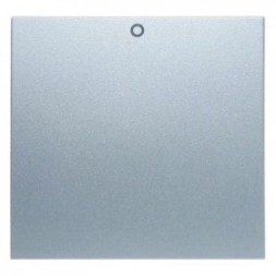 Клавиша Berker S.1 алюминий, матовый с надписью &quot;0&quot; 16221404