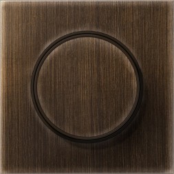 Накладка с увеличенной ручкой LS 990, LS-design, поворотно-нажимной, с возможностью управления с 2-х мест латунь античная Jung LS серия ME1740AT