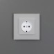Розетка с подсветкой (белый матовый) Werkel W1171461