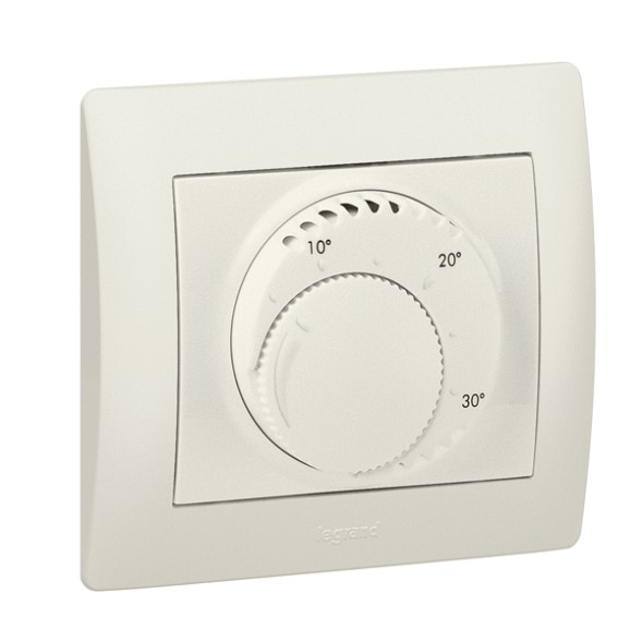 Жемчуг Термостат Legrand Galea Life с реверсивным контактом 220В~ 50/60Гц 775687