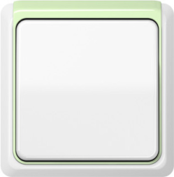 Рамка Jung CD Plus Светло-зеленый внешняя 1 пост CDP82LGN