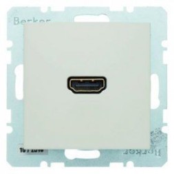 Розетка HDMI-CABLE Berker S.1 белый 3315438982
